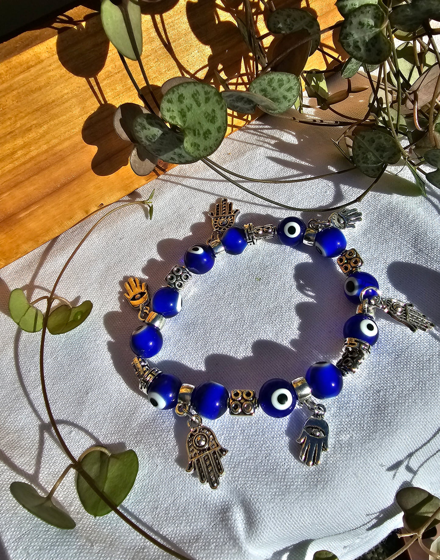 Evil eye bracelet