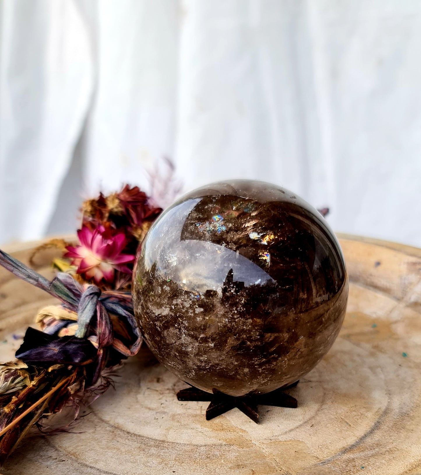 Smokey Quartz sphere