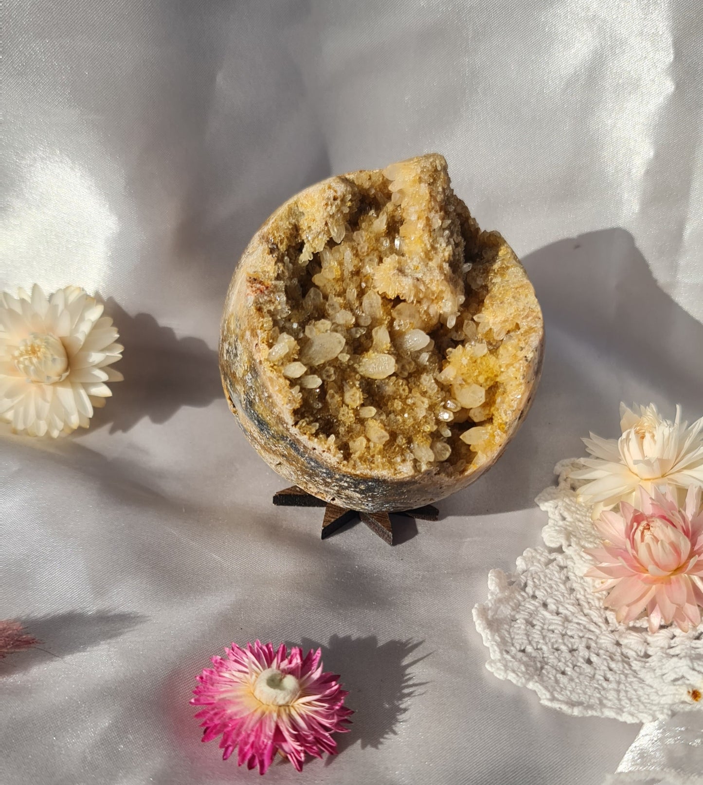 Druzy sphere