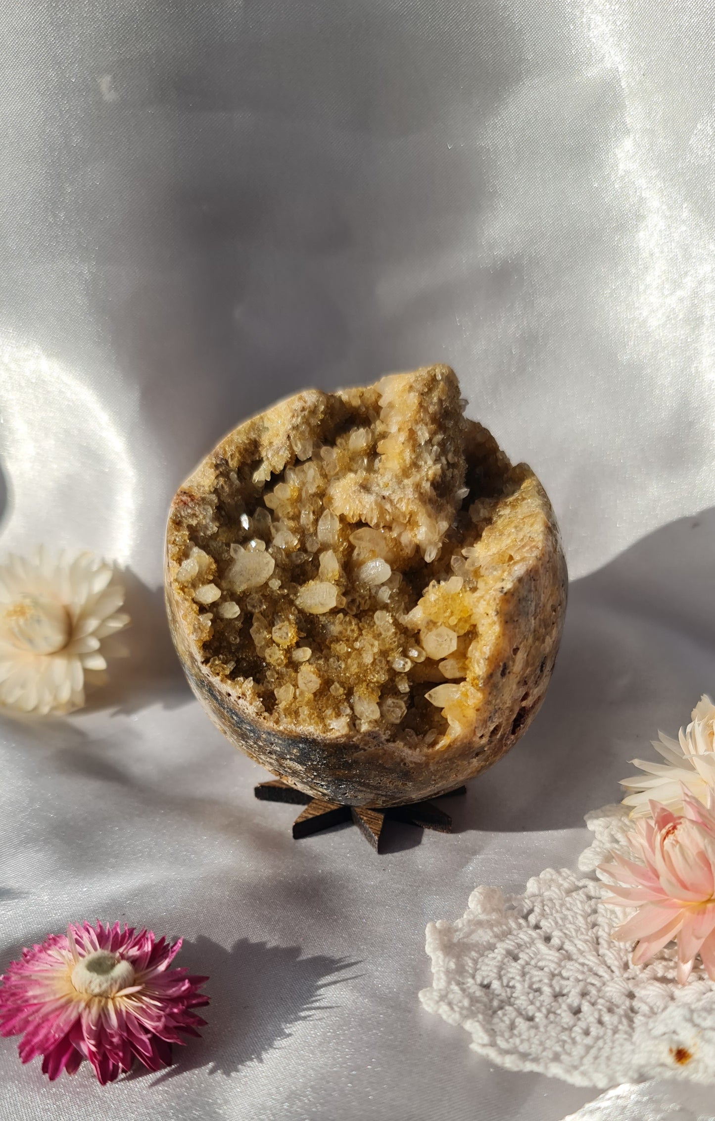 Druzy sphere