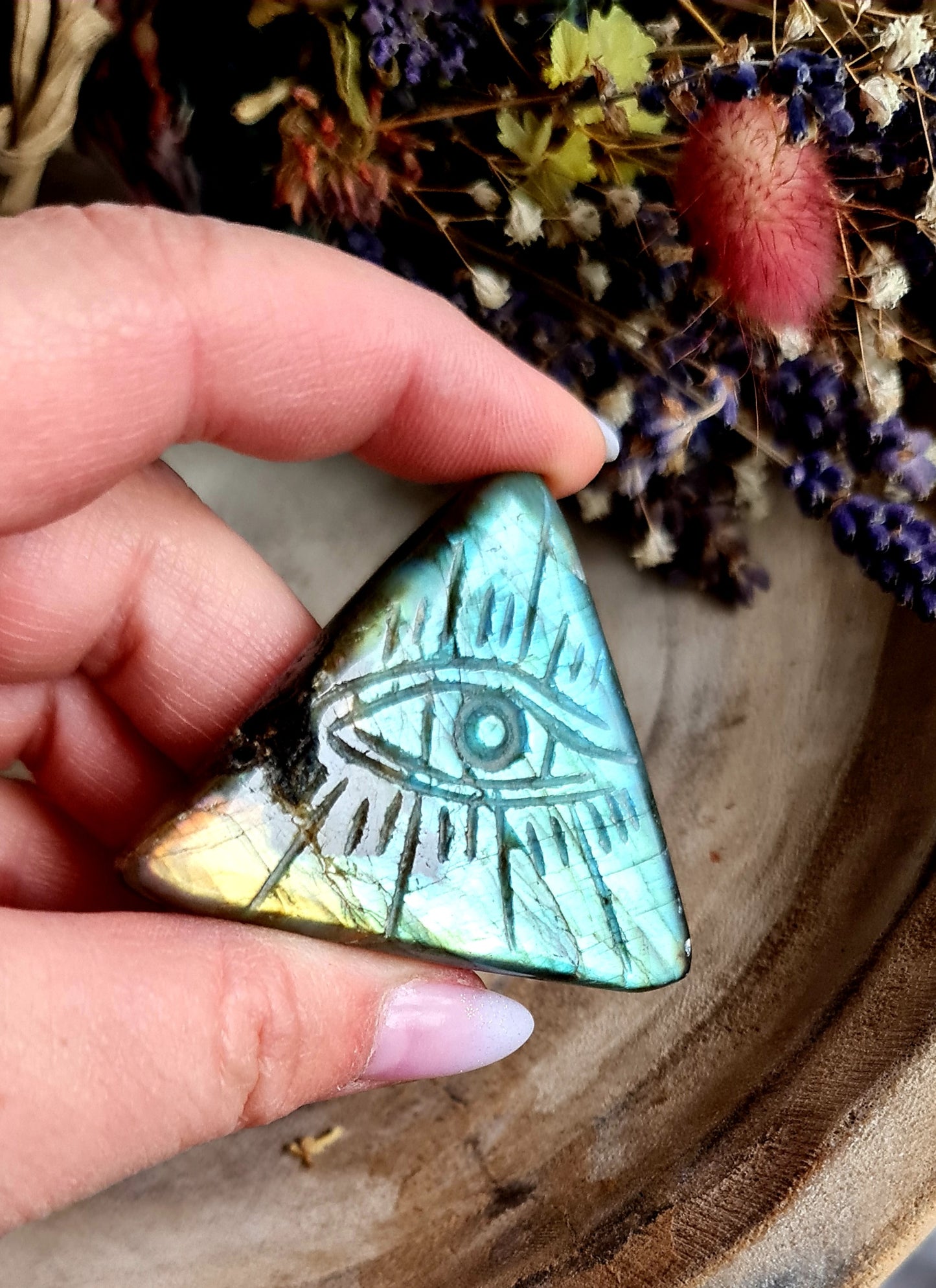 Labradorite Evil eye