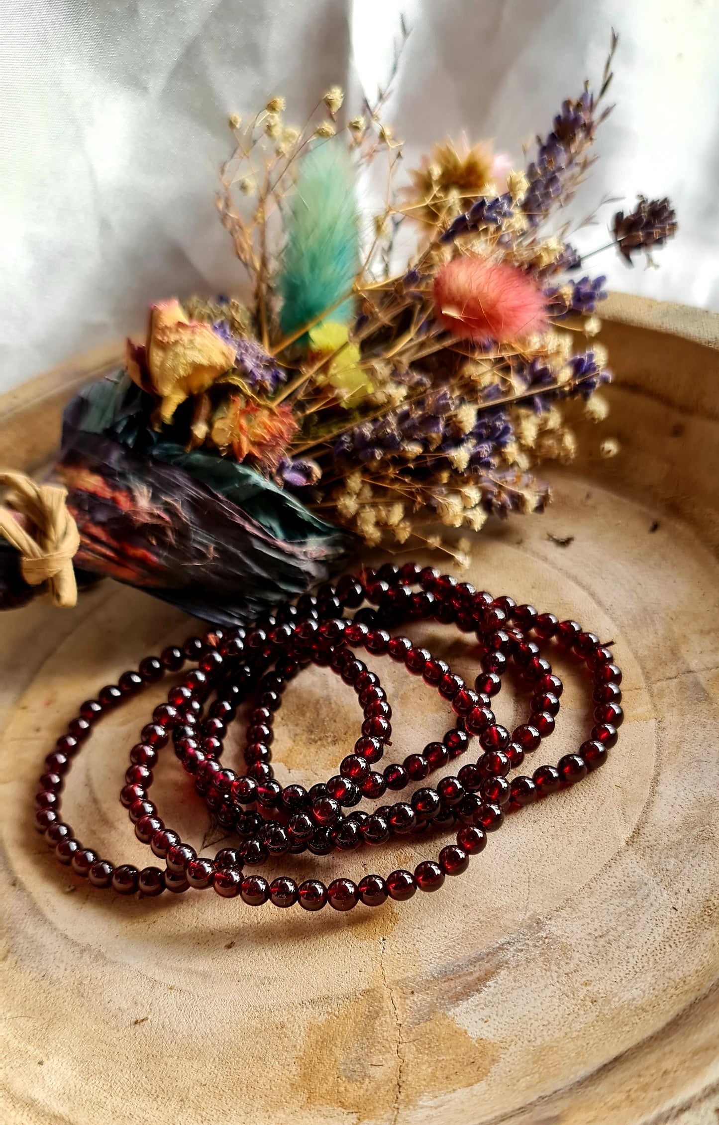 Garnet bracelet