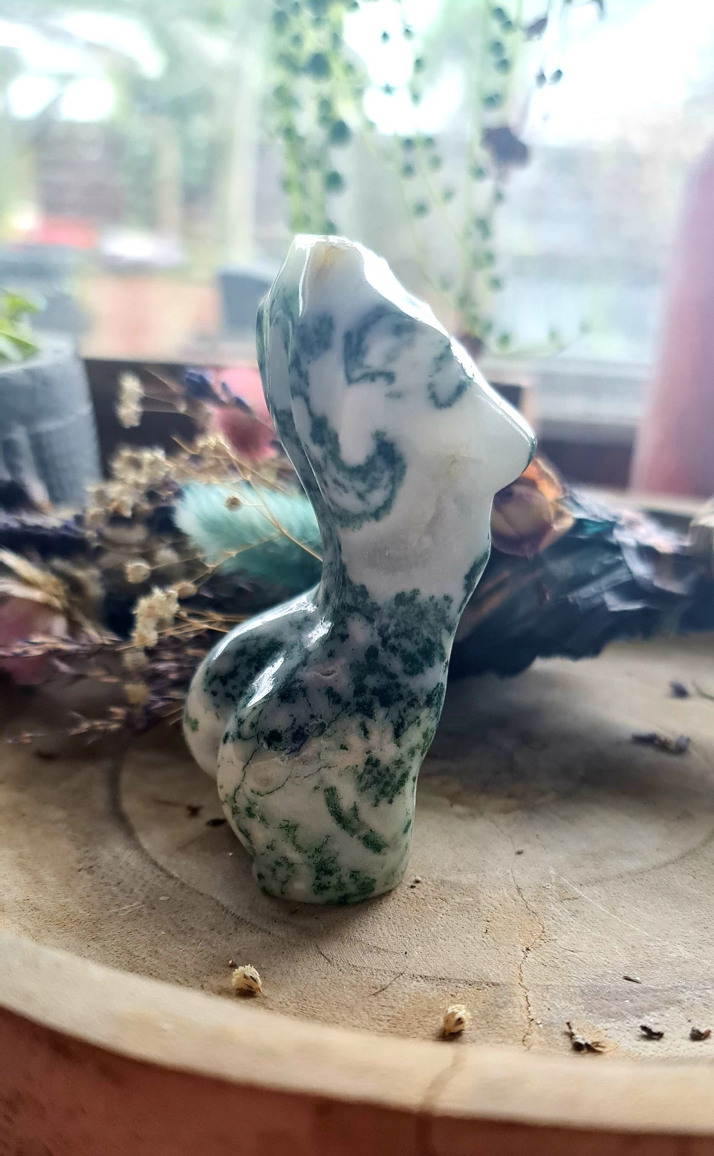 Moss agate body