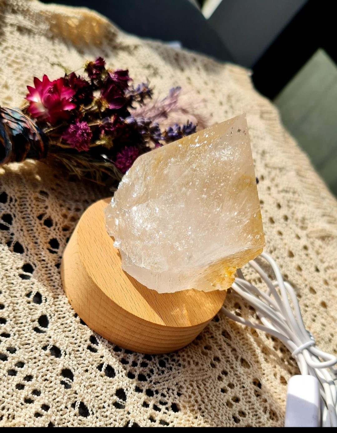 Clear Quartz lamp